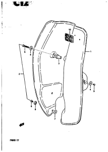 FR80 Щиток облицовочный