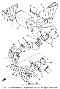 DT250A Впускная система