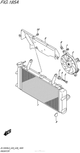 DL1000 (ABS) Радиатор