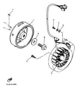 FZR400RR Генератор