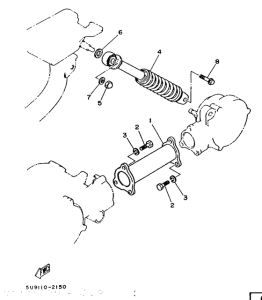 MA50 Rear arm. suspension