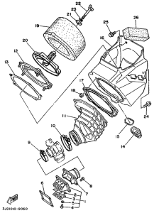 YZ125 Впускная система