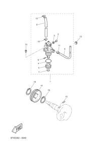 CW50RS Масляный насос