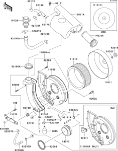 VN800 Воздушный фильтр