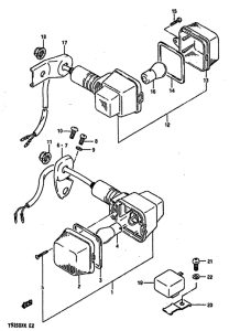 TS250 Поворотники