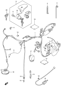 VS800 Жгут проводов