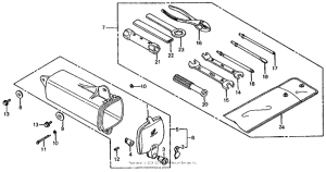 XL200R Инструмент