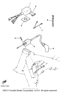 YZ250T Электрика