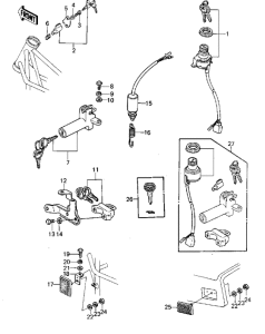 Замок зажикания