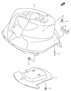 UE150 Переднее крыло
