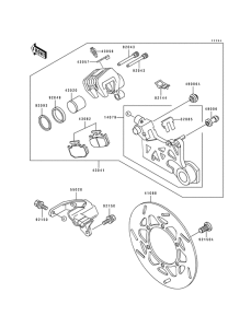  Передний суппорт