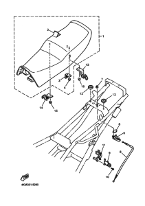 XJ900S Пружина