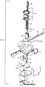 SL100 Карбюратор