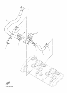 YZF-R1M Система забора воздуха
