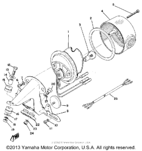RT1B Задний фонарь