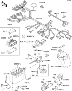 EX500 Электрика
