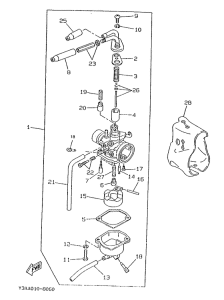 CW50RS Карбюратор
