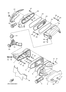 YP400 Впускная система 2