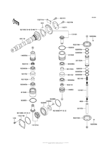 EJ800 Camshaft(S) / bevel Gear