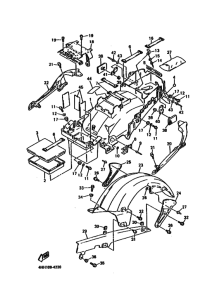GTS1000A GTS1000AF Заднее крыло