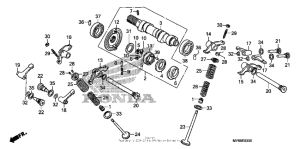 XR650L Распределительный вал