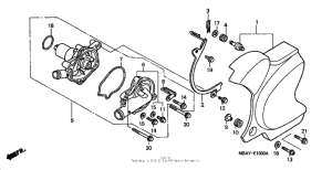 VT750C Водяной насос