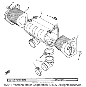 DS6B Воздушный фильтр