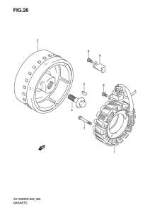 SV1000 Зажигание