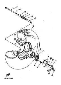 BW80 BW80W Transom + tube