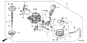 NVS50 Carburetor assy
