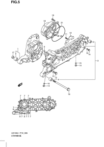 UX150 Картер двигателя
