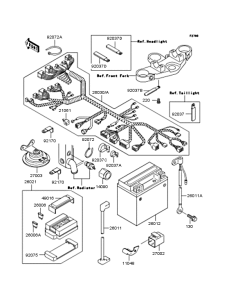 ZR400 Электрика