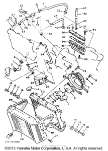 XVZ12DKC2 Радиатор и Патрубки