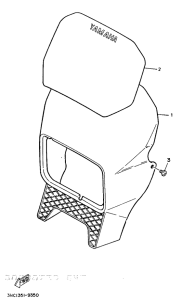 DT125 Обтекатель 1