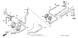 CN250 Испаряющая канистра