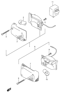 RC50 Front turnsignal lamp