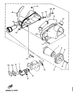 XC125K Впускная система