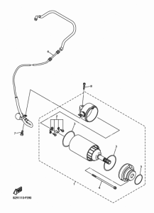 WR250F Стартер