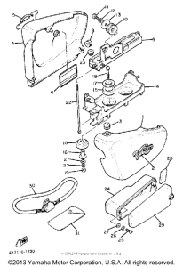 XV750J Side cover tool
