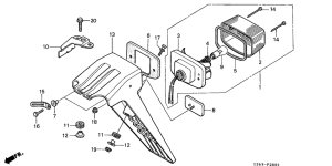 ST70 Taillight unit ass`y