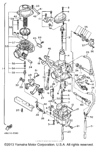 XT600S Карбюратор