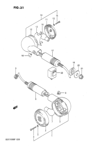 GSX1100 Поворотники