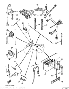 XT350 Электрика 1