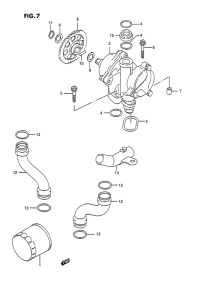 GSX1100 Маслонасос
