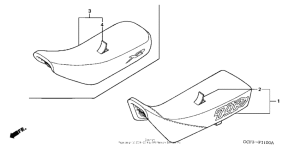 XR70R Сиденье