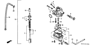 NSR50R Carburetor assy