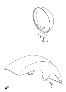 LS650 Переднее крыло