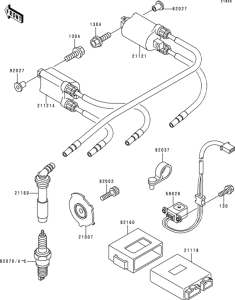 ZX400 Система зажигания