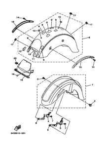 XVS1100A ﾌｴﾝﾀﾞ