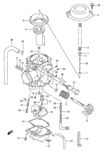 DR250 Carburetor assy
